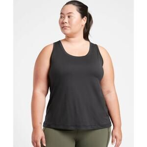 NWT Athleta Nitro Tank Top - 1X - black - 1X